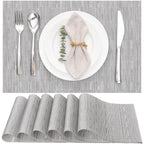 Myir JUN Placemats Set of 8 Kitchen and Dining Table Placemats