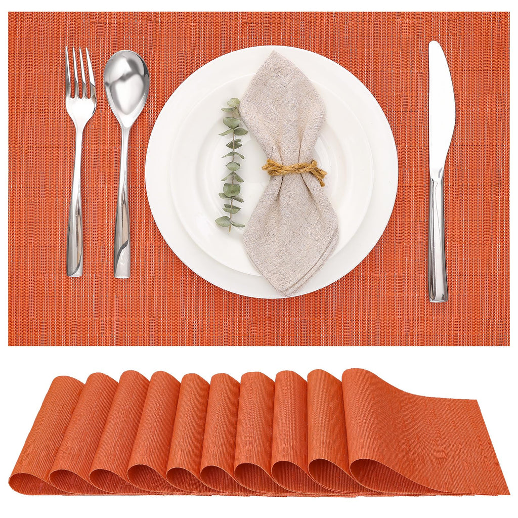 Myir JUN Placemats Set of 8 Kitchen and Dining Table Placemats