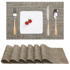 Myir JUN Placemats Set of 8 Kitchen and Dining Table Placemats