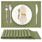 Myir JUN Placemats Set of 8 Kitchen and Dining Table Placemats