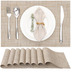 Myir JUN Placemats Set of 8 Kitchen and Dining Table Placemats