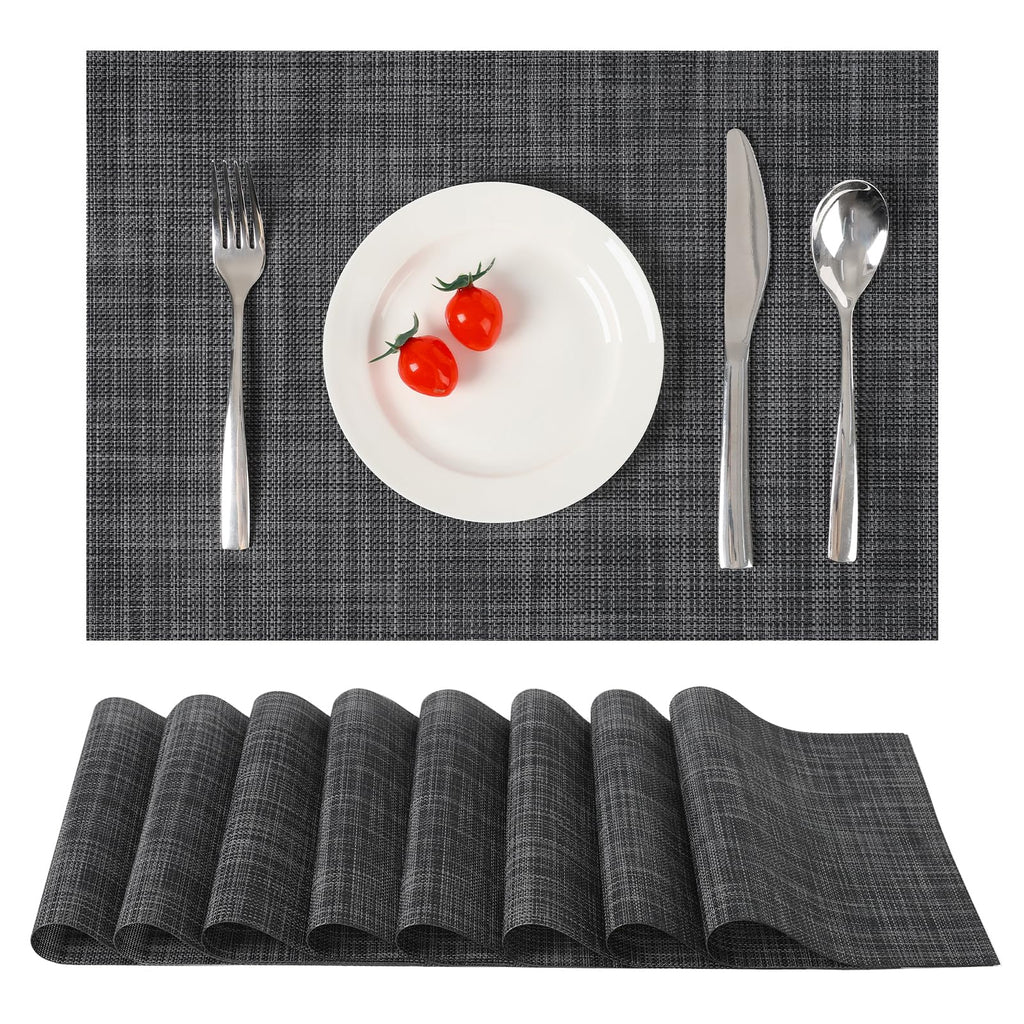 Myir JUN Placemats Set of 8 Kitchen and Dining Table Placemats