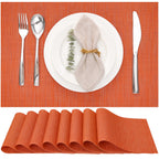 Myir JUN Placemats Set of 8 Kitchen and Dining Table Placemats