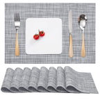 Myir JUN Placemats Set of 8 Kitchen and Dining Table Placemats
