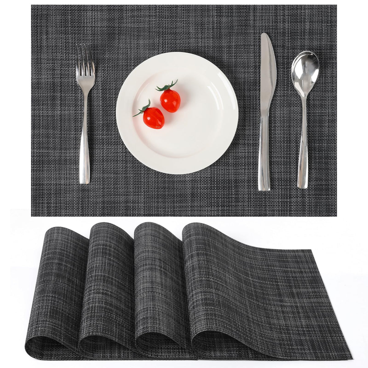 Myir JUN Placemats Set of 8 Kitchen and Dining Table Placemats