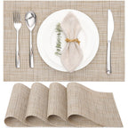 Myir JUN Placemats Set of 8 Kitchen and Dining Table Placemats