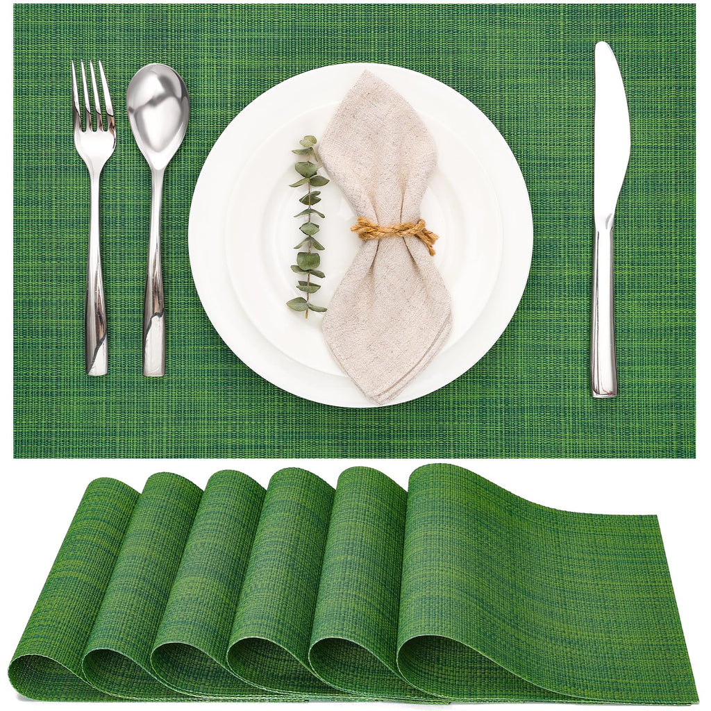 Myir JUN Placemats Set of 8 Kitchen and Dining Table Placemats