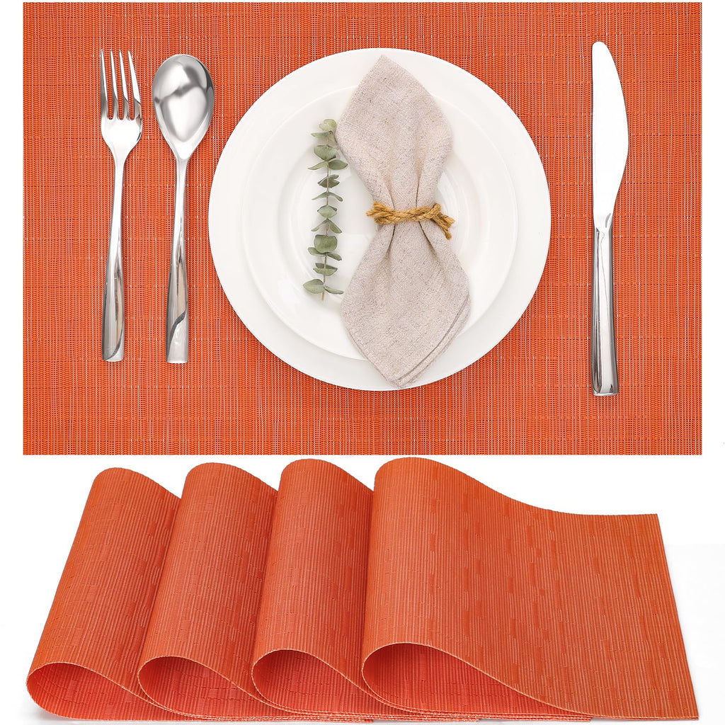 Myir JUN Placemats Set of 8 Kitchen and Dining Table Placemats